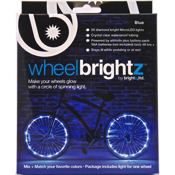 Brightz Brightz 9700345 Wheelbrightz Bicycle LED Light Kit Blue 9700345 - main